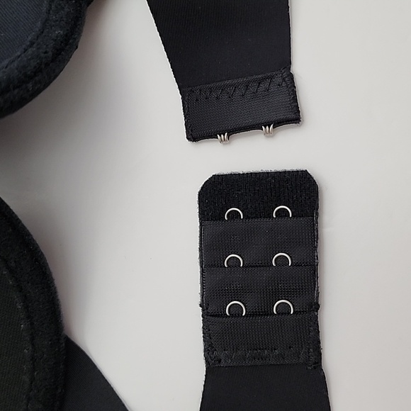 ⭐️3/ $30⭐️ Prima Valentina Intimates Black Push Up Bra Underwire Size 34C - Picture 9 of 11